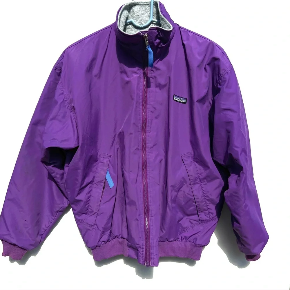 Patagonia Soft Shell Winter Jacket Womens Size 12 USA Made Style #28129 Vintage
